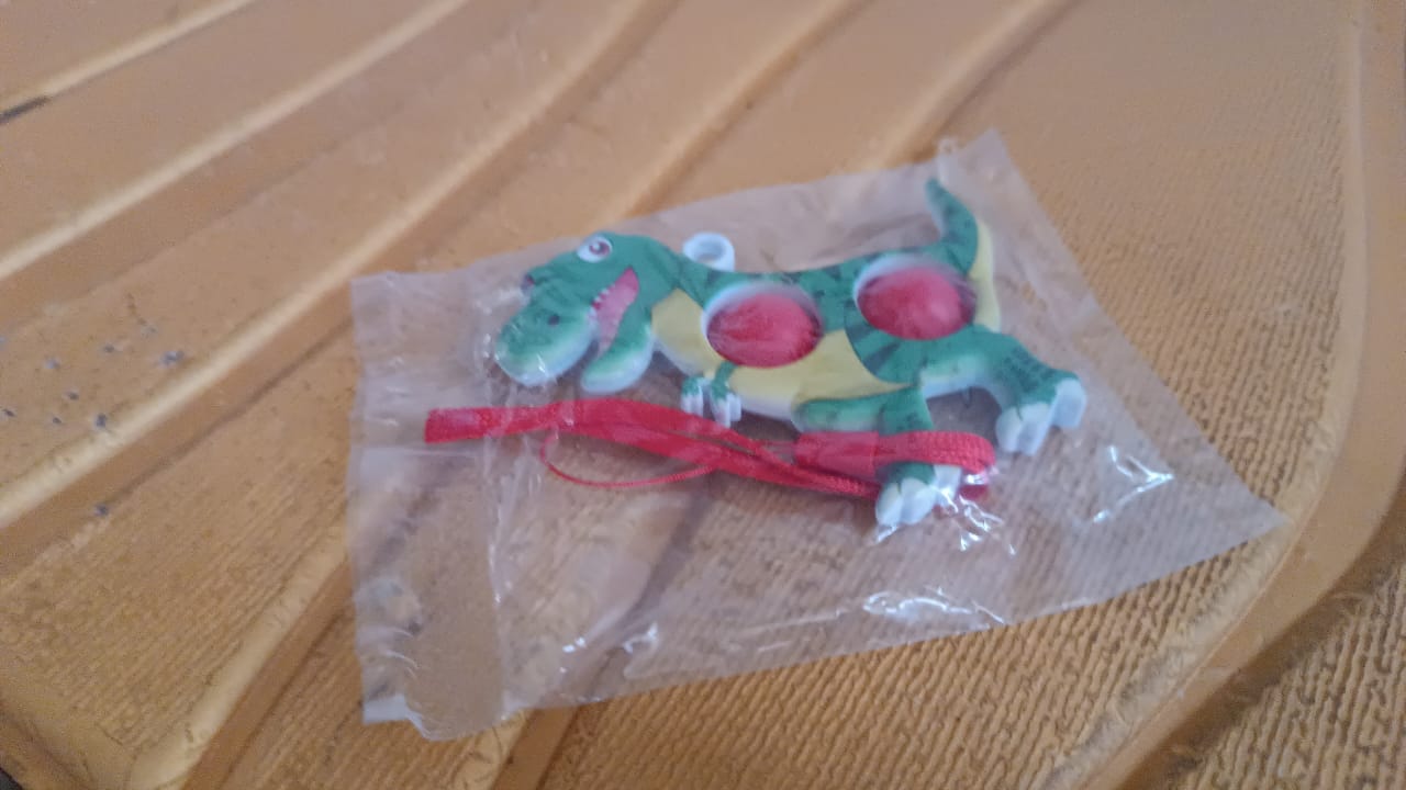 Silicone Push Bubble keychain Toy (1 Pc)