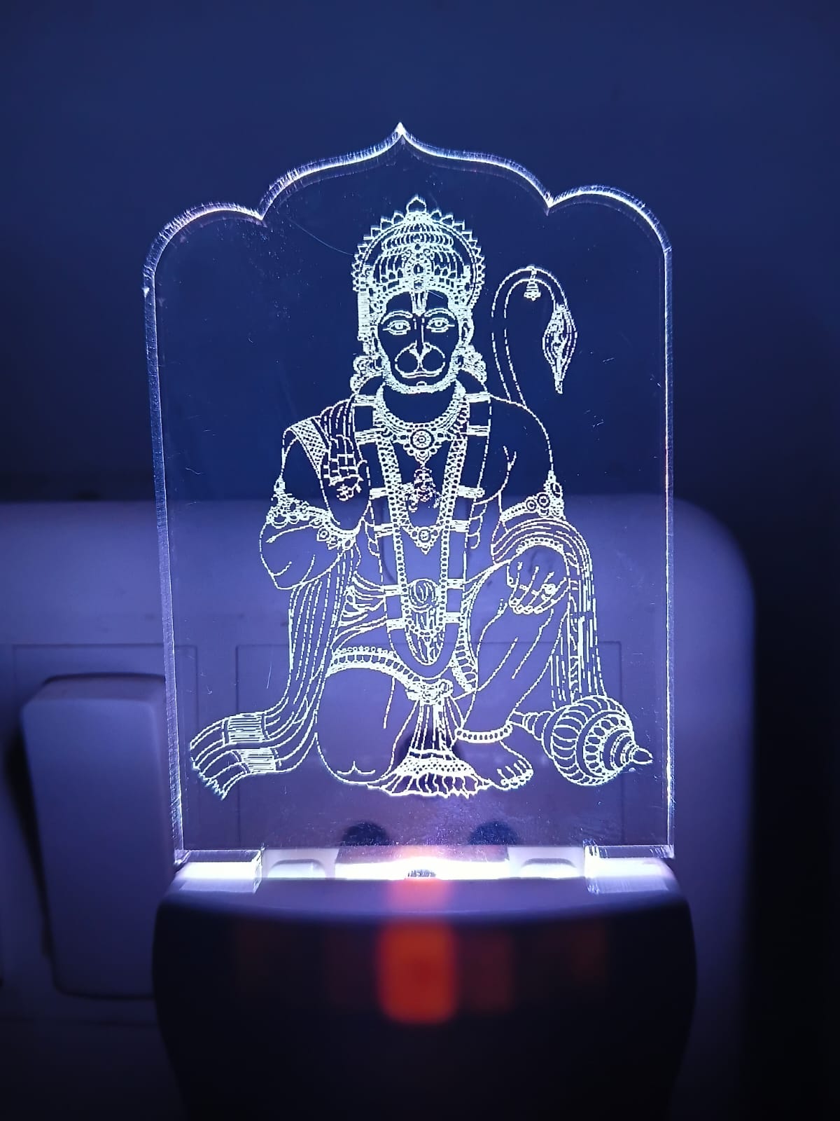 Hanuman LED Acrylic Lamp