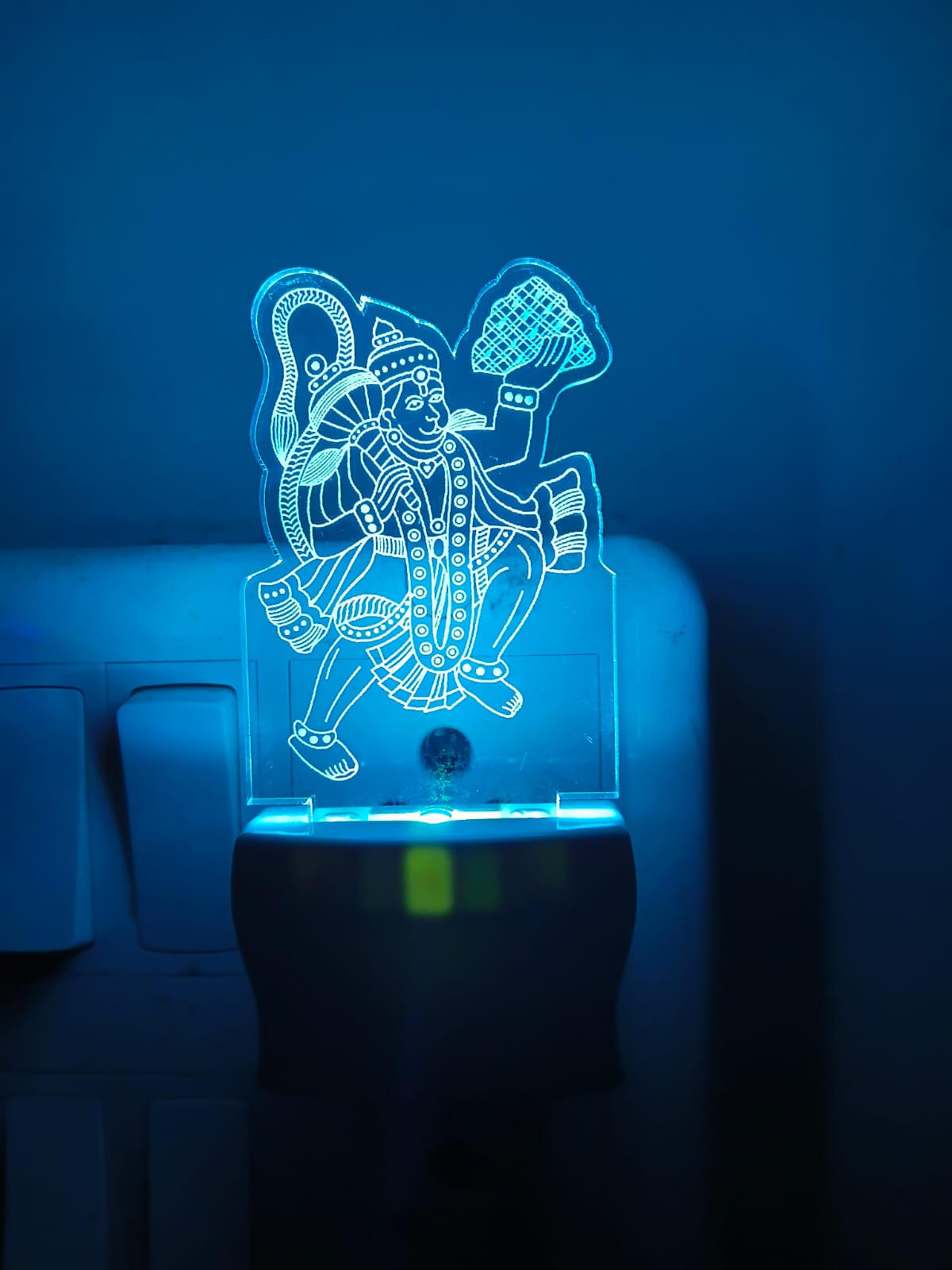 Hanuman LED Acrylic Lamp