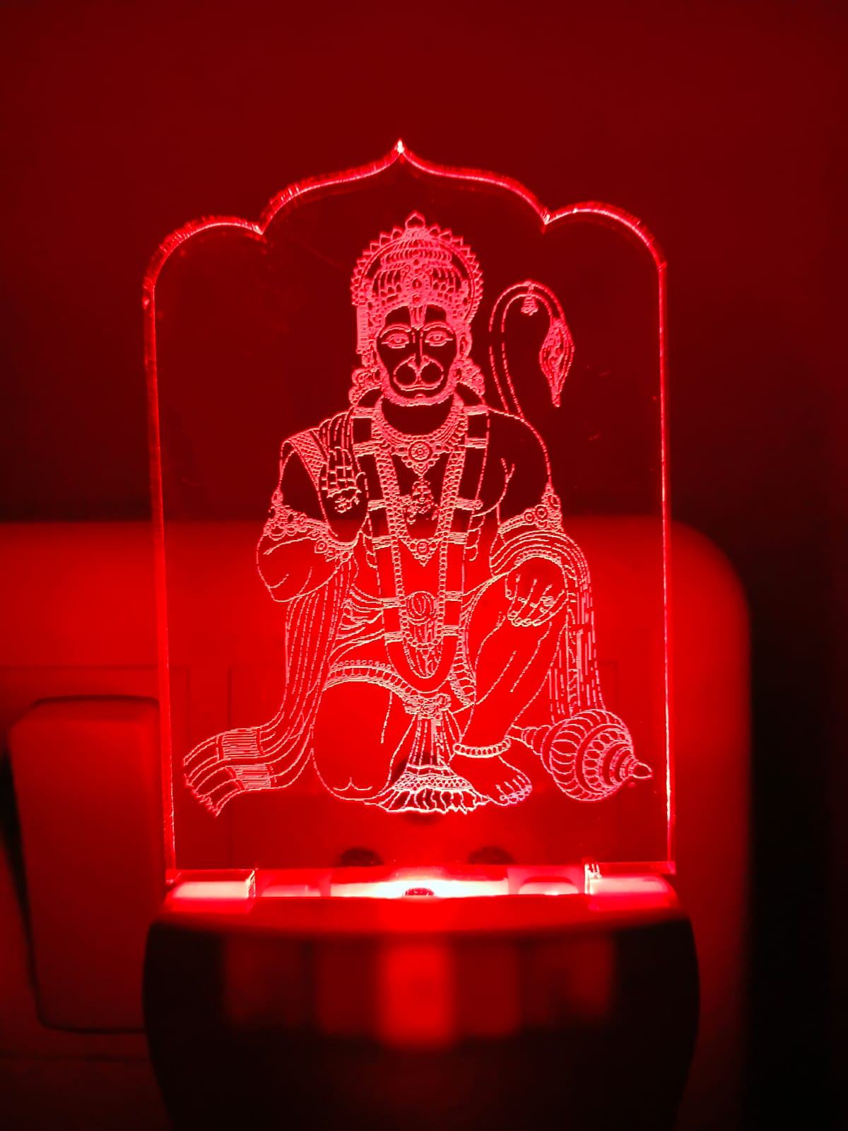 Hanuman LED Acrylic Lamp