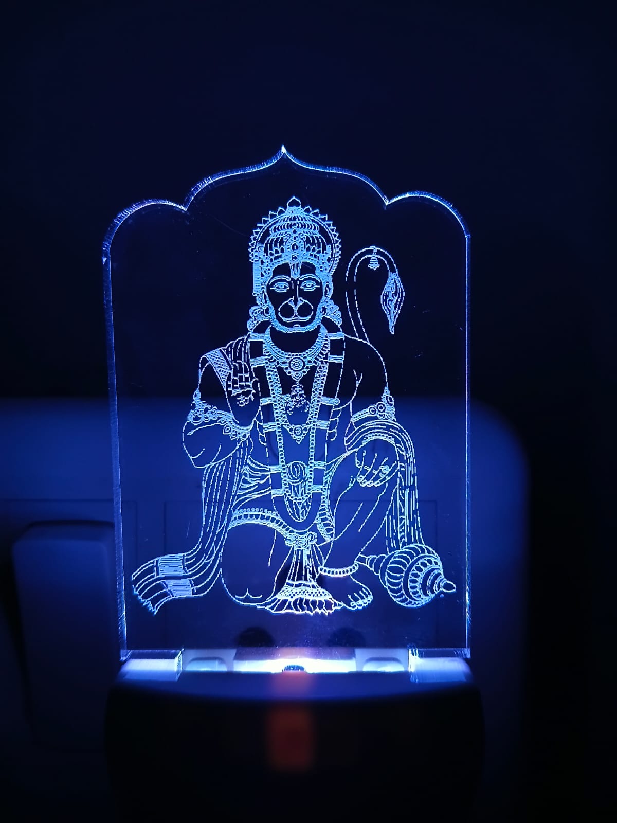 Hanuman LED Acrylic Lamp