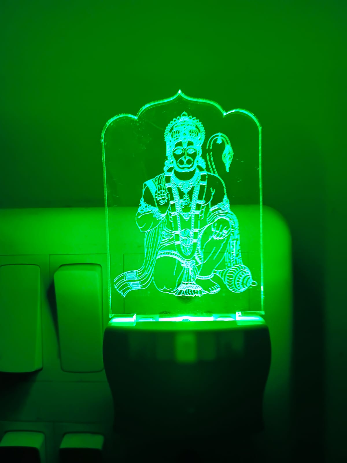 Hanuman LED Acrylic Lamp