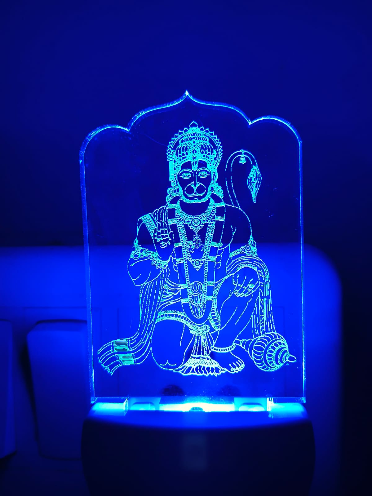Hanuman LED Acrylic Lamp