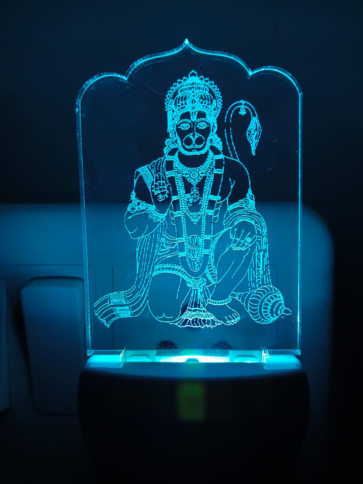 Hanuman LED Acrylic Lamp
