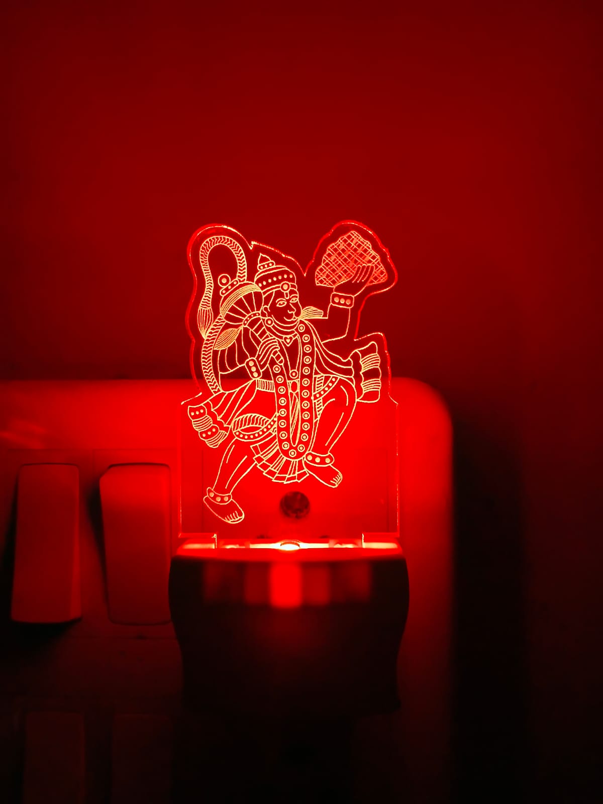 Hanuman LED Acrylic Lamp