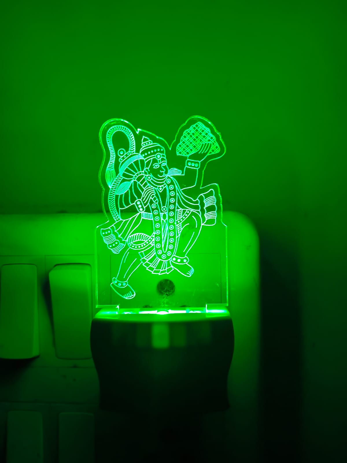 Hanuman LED Acrylic Lamp