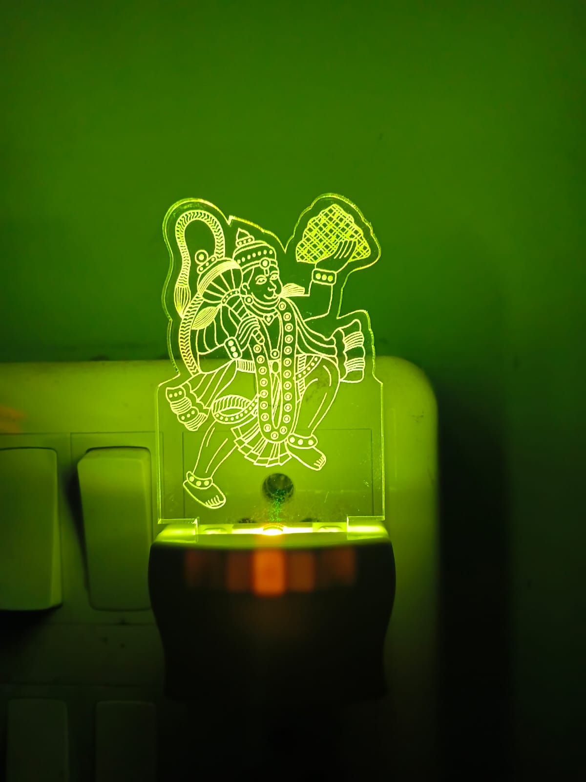 Hanuman LED Acrylic Lamp